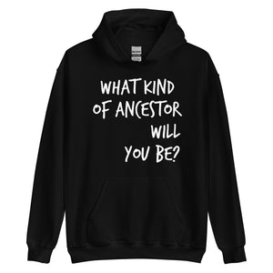 Open image in slideshow, Good Ancestor Hoodie Blk
