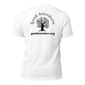 Good Ancestor Tee Wht/Blk