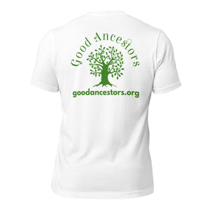 Good Ancestor Tee Wht/Grn