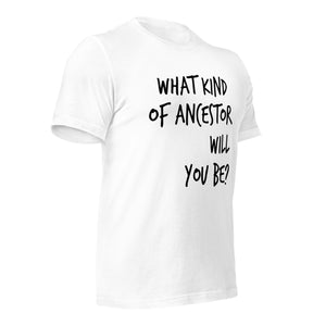 Good Ancestor Tee Wht/Blk